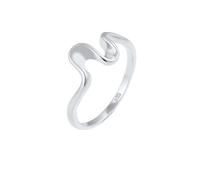 ELLI Bague 'Wellen' argent, Taille 56