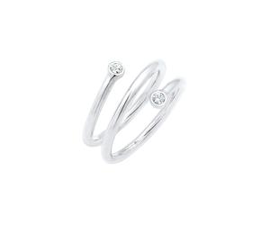 ELLI Bague 'Wickelring' argent, Taille 58