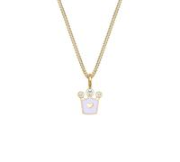 ELLI Bijou bleu clair / or, Taille One Size