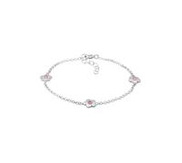 ELLI Bijou 'Blume' rose / argent, Taille 14