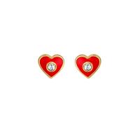 ELLI Bijou 'Herz' or / rouge, Taille One Size