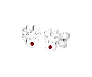 ELLI Bijou 'Hirsch' rouge / argent, Taille One Size