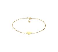 ELLI Bijoux de pied 'Herz' or, Taille 22