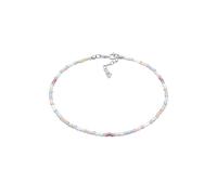 ELLI Bijoux de pied mélange de couleurs / argent, Taille 22