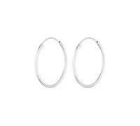 Elli Boucles d'Oreilles Femmes Créoles Filigrane Classique en Argent Sterling 925