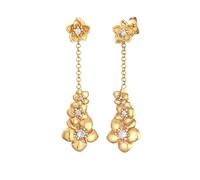 ELLI Boucles d'oreilles 'Blume' or, Taille One Size