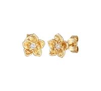 ELLI Boucles d'oreilles 'Blume' or, Taille One Size