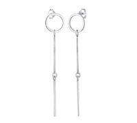 Elli - Boucles d'oreilles clous - Argent 925 - Cercle - 0301941617