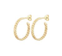 ELLI Boucles d'oreilles 'Creole' or, Taille One Size