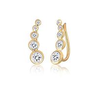 ELLI Boucles d'oreilles 'Climber' or, Taille One Size