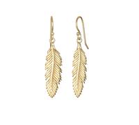 ELLI Boucles d'oreilles 'Feder' or, Taille One Size