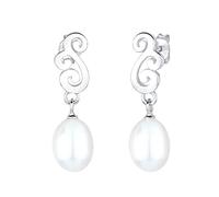 Elli - Boucles d'Oreilles - Femme - Argent - 925/1000 4.0 Gr - Perle d'Eau Douce - 0311322513