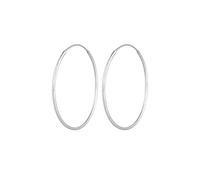 Elli Boucles d'Oreilles Femme Classique de Base des Créoles en Argent Sterling 925