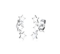 Elli Boucles d'Oreilles Femme Étoiles Ludique en Argent Sterling 925