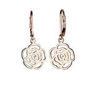 Elli - Boucles d'Oreilles - Femme - or rose - Boucles d'Oreilles pendantes en Argent - 925/1000-0301732715
