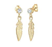 ELLI Boucles d'oreilles 'Boho' or / transparent, Taille One Size