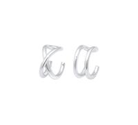 ELLI Boucles d'oreilles 'Geo' argent, Taille One Size