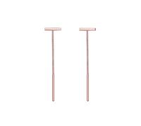 ELLI Boucles d'oreilles 'Geo' or rose, Taille One Size