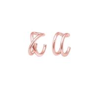 ELLI Boucles d'oreilles 'Geo' or rose, Taille One Size