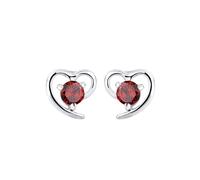 Elli - Boucles d'Oreilles - Femme - Argent - 925/1000 - Oxyde de Zirconium - 03200526