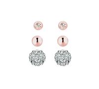 Elli Boucles d'Oreilles Set Cristaux