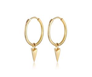 Elli Boucles d'oreilles pendantes pour femme - Motif géométrique - En argent sterling 925, taille unique, Métal