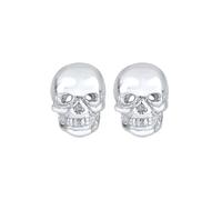 Elli - Boucles d'Oreilles tête de mort Argent - 925/1000-0310231712