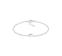 Elli Bracelet pour femme avec pendentif en forme de cœur en filigrane en argent sterling 925, 160, Métal, Sans