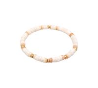 ELLI Bracelet beige / blanc, Taille 16