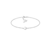 ELLI Bracelet blanc / blanc perle, Taille 18