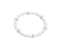 ELLI Bracelet blanc, Taille 18