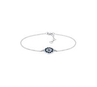 ELLI Bracelet bleu marine / argent, Taille 17