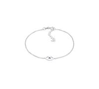 ELLI Bracelet 'Evil Eye' bleu / argent, Taille 16
