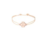 Elli Bracelet Femme Trèfle avec Ruban Élastique en Argent Sterling 925