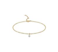 Elli Bracelet Filigrane Rond Base Cristal Bracelet Femme 925er Argent