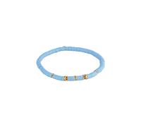 ELLI Bracelet 'Heishi' bleu clair, Taille 16