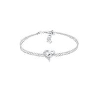ELLI Bracelet 'Herz' argent, Taille 17