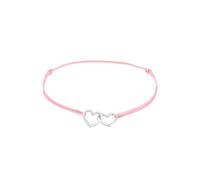 ELLI Bracelet 'Herz' rose / argent, Taille 16