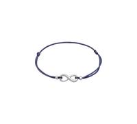 ELLI Bracelet 'Infinity' bleu / argent, Taille 16