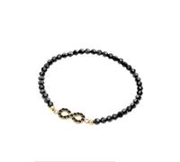 ELLI Bracelet 'Infinity' or / noir, Taille 20