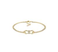 ELLI Bracelet 'Infinity' or / transparent, Taille 19