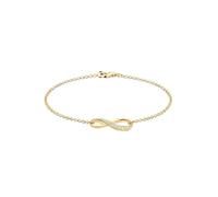 ELLI Bracelet 'Infinity' or / transparent, Taille 20