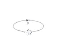 ELLI Bracelet 'Kleeblatt' argent, Taille 18