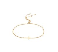 ELLI Bracelet 'Kreuz' or, Taille 16