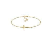 ELLI Bracelet 'Kreuz' or, Taille 16
