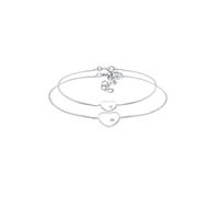 Elli Bracelet Elli - Mère Enfant Amour avec des Cristaux Bracelets Femme - (925/1000) Argent