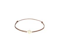 ELLI Bracelet marron / or, Taille 16