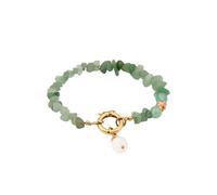 ELLI Bracelet or / or rose / vert, Taille 21