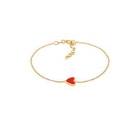 ELLI Bracelet or / rouge, Taille 16