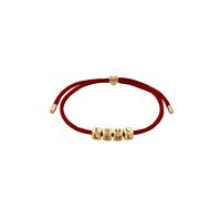 ELLI Bracelet or / rouge, Taille 16